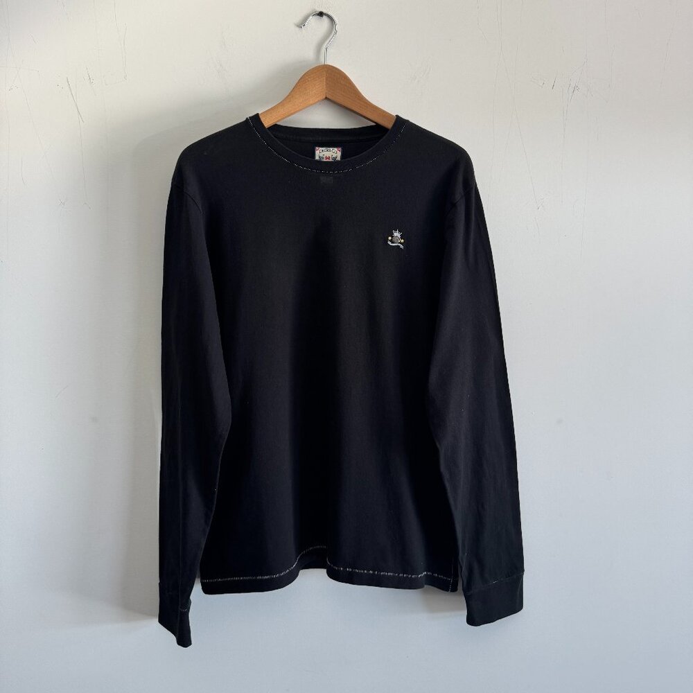 DIESEL Men Slim Fit Henley Jumper Sweatshirt, Size XXL